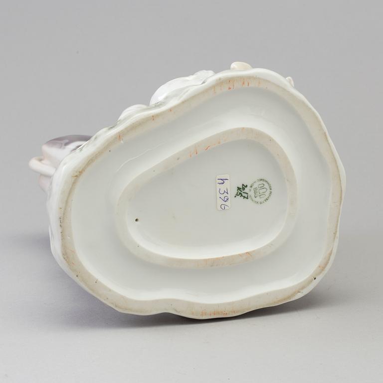 An Axel Locher porcelain figure group, for Bing & Gröndahl, Denmark, 1980s.
