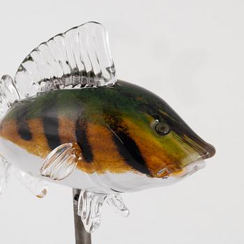 Kjell Engman,  a glass sculpture, Kosta Boda.