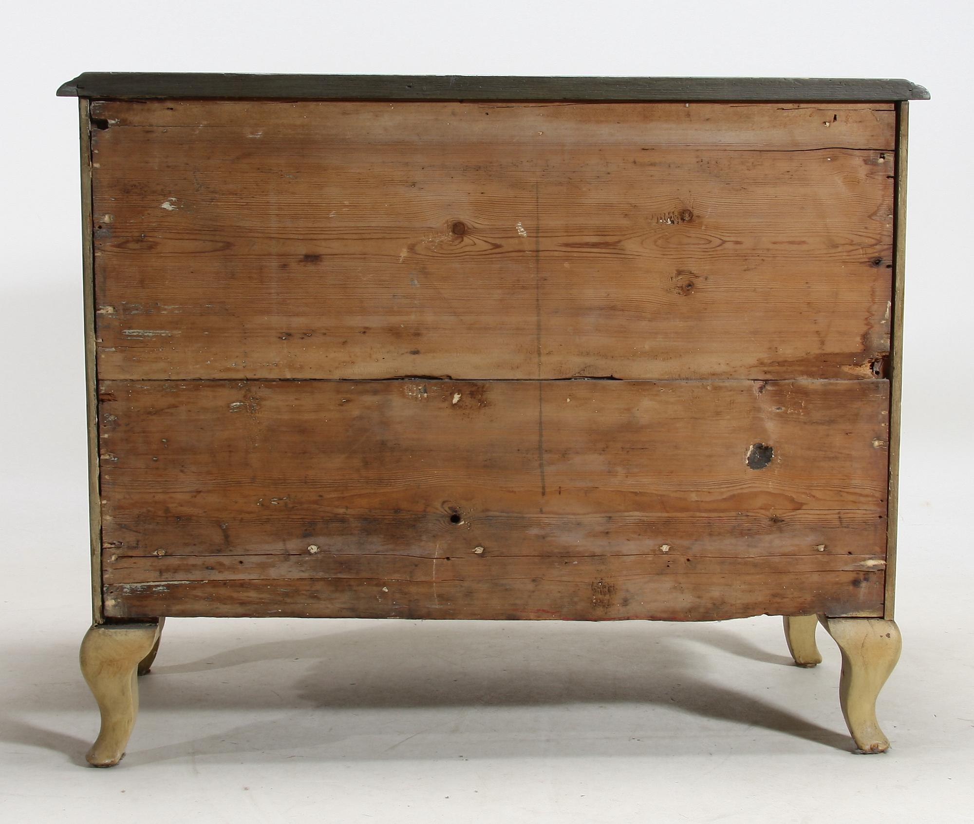 BYRÅ, senbarock, 1700-talets mitt.