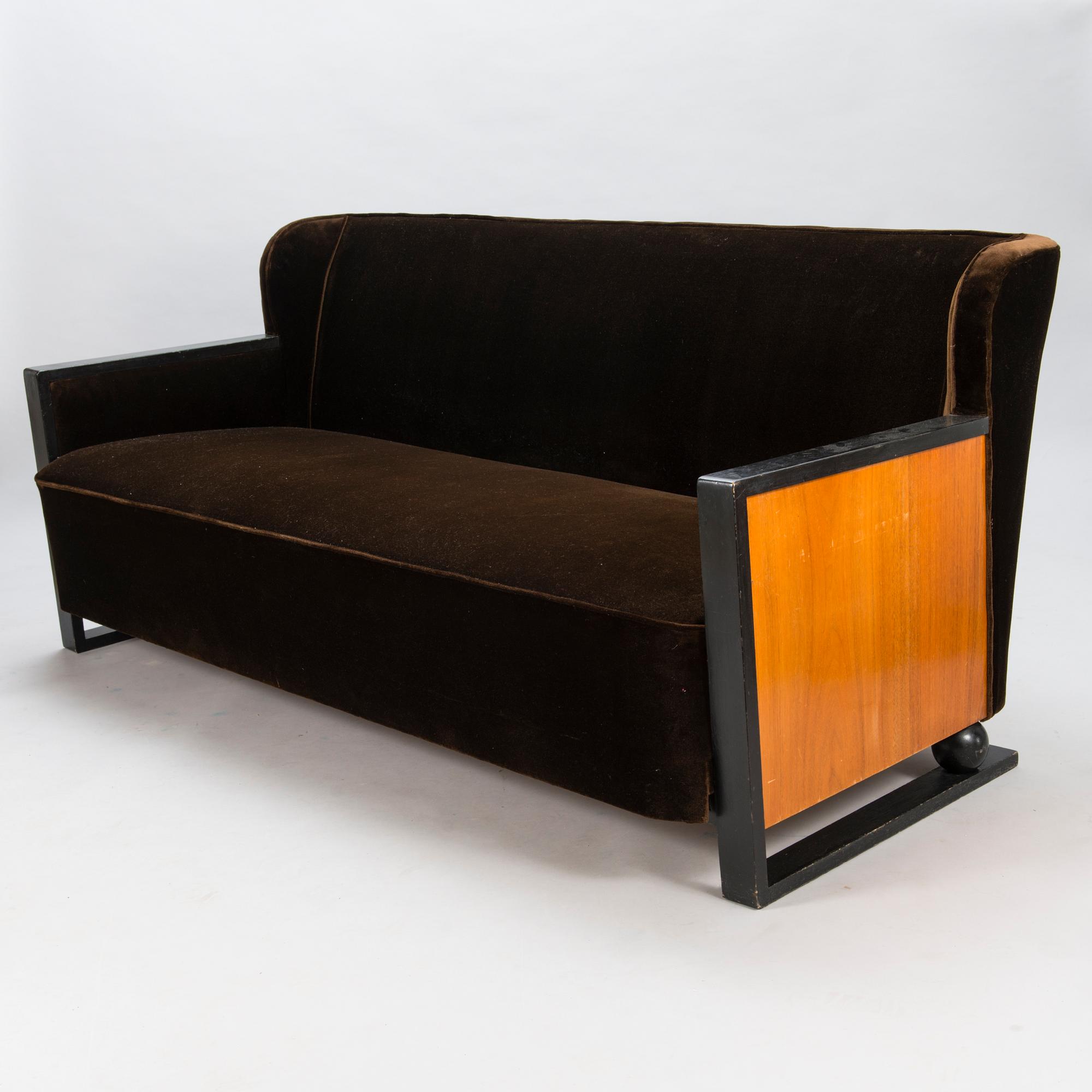 ÅKE WASASTJERNA, a 1930s 11-piece drawing room suite, 'Minister' for Asko Finland. Designed 1934.