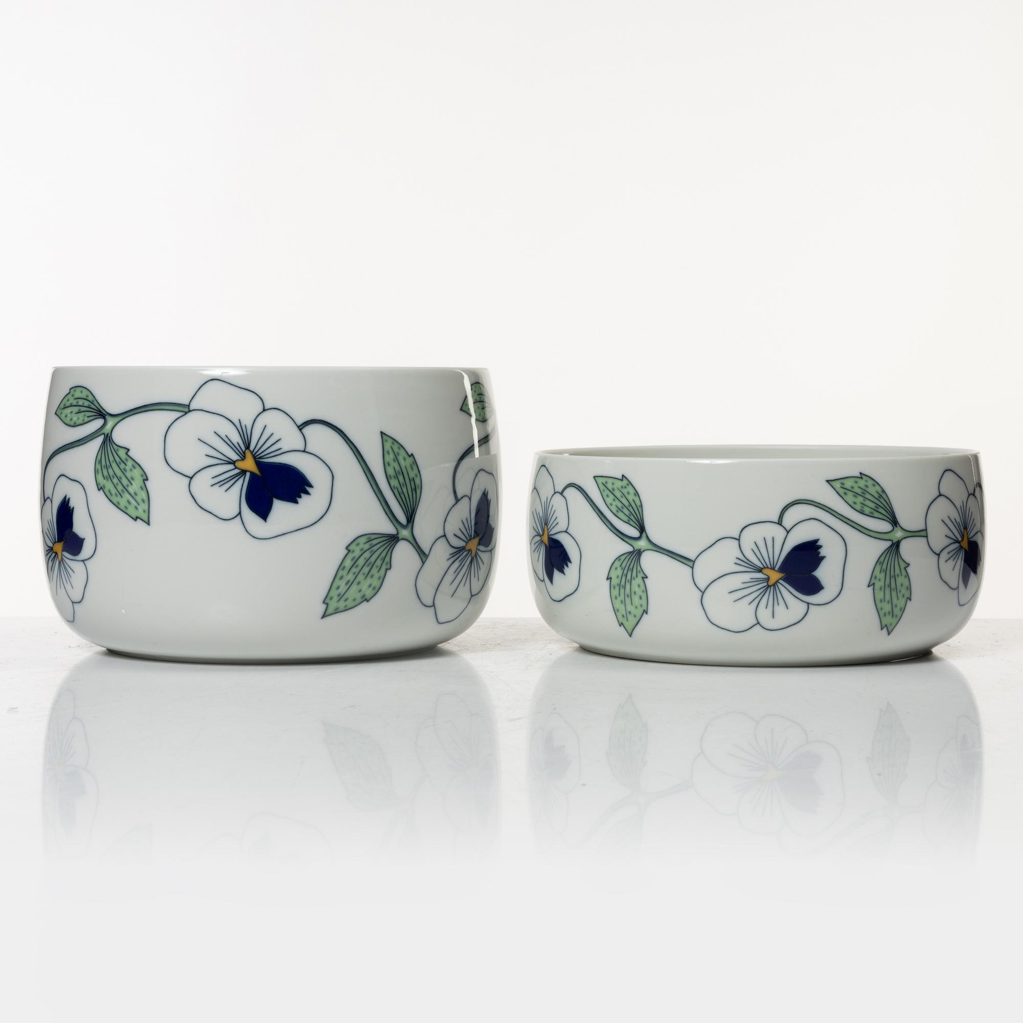 Sylvia Leuchovius, matservis, 30 delar, "Sylvia", 250 år Jubileumsservis, Rörstrand.