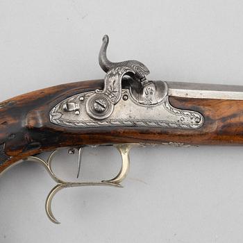 Percussion pistols, a pair, H. Sturm & G. Noack in Suhl.