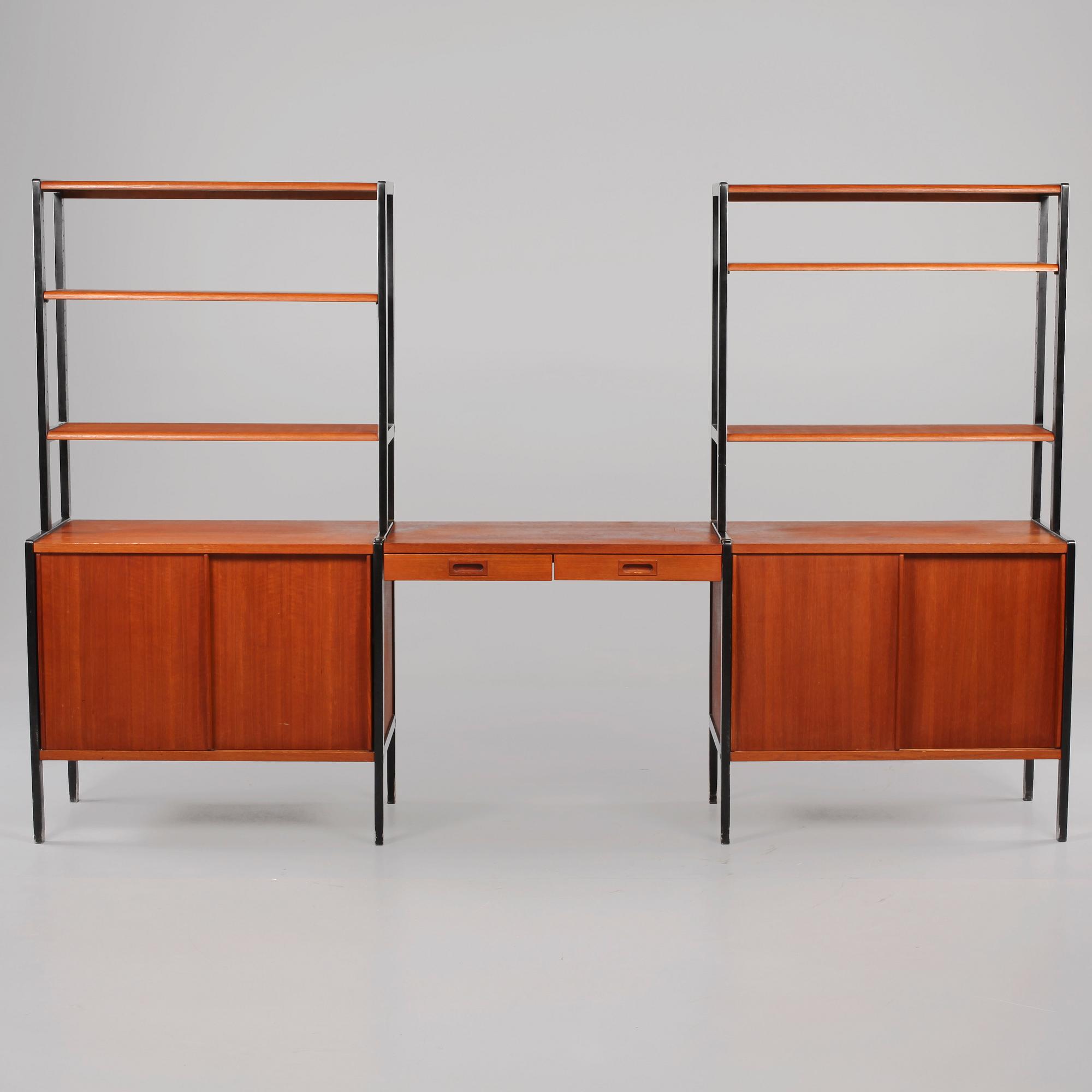 BOKHYLLOR, ett par, ett par, "Variette", Bertil Fridhagen, Bodafors, 1950/60-tal.