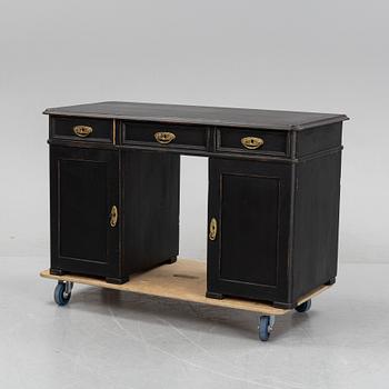 An early 20th century writing desk.