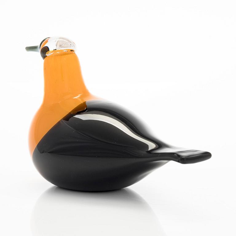 Oiva Toikka, lasilintu, "Oriol", signeerattu O. Toikka Nuutajärvi.