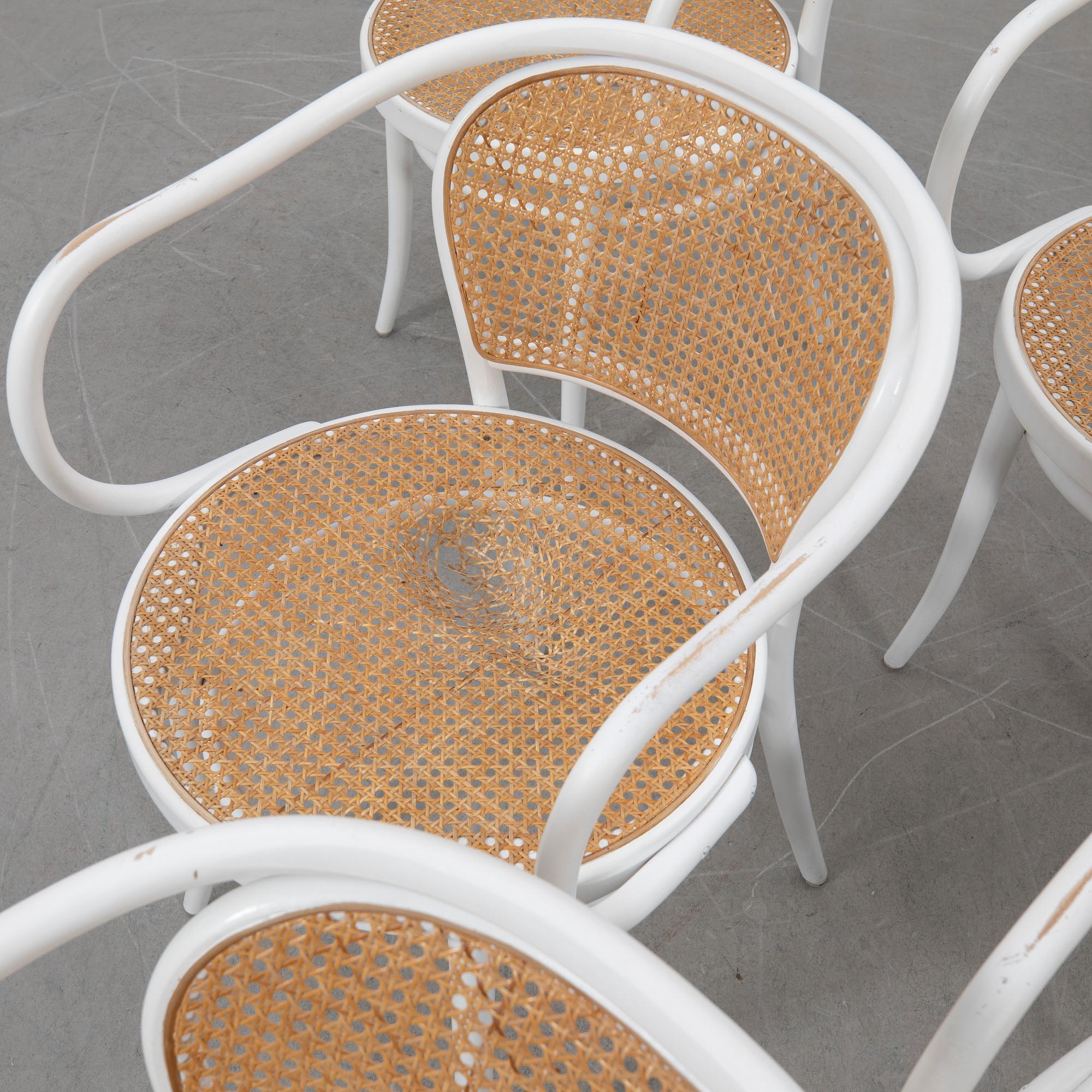 Michael Thonet, chairs, 6 pcs, "No 30", TON.