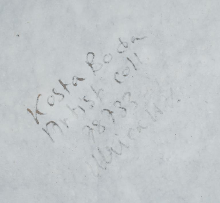 SKÅL, glas, Ulrica Hydman-Vallien, Kosta Boda.