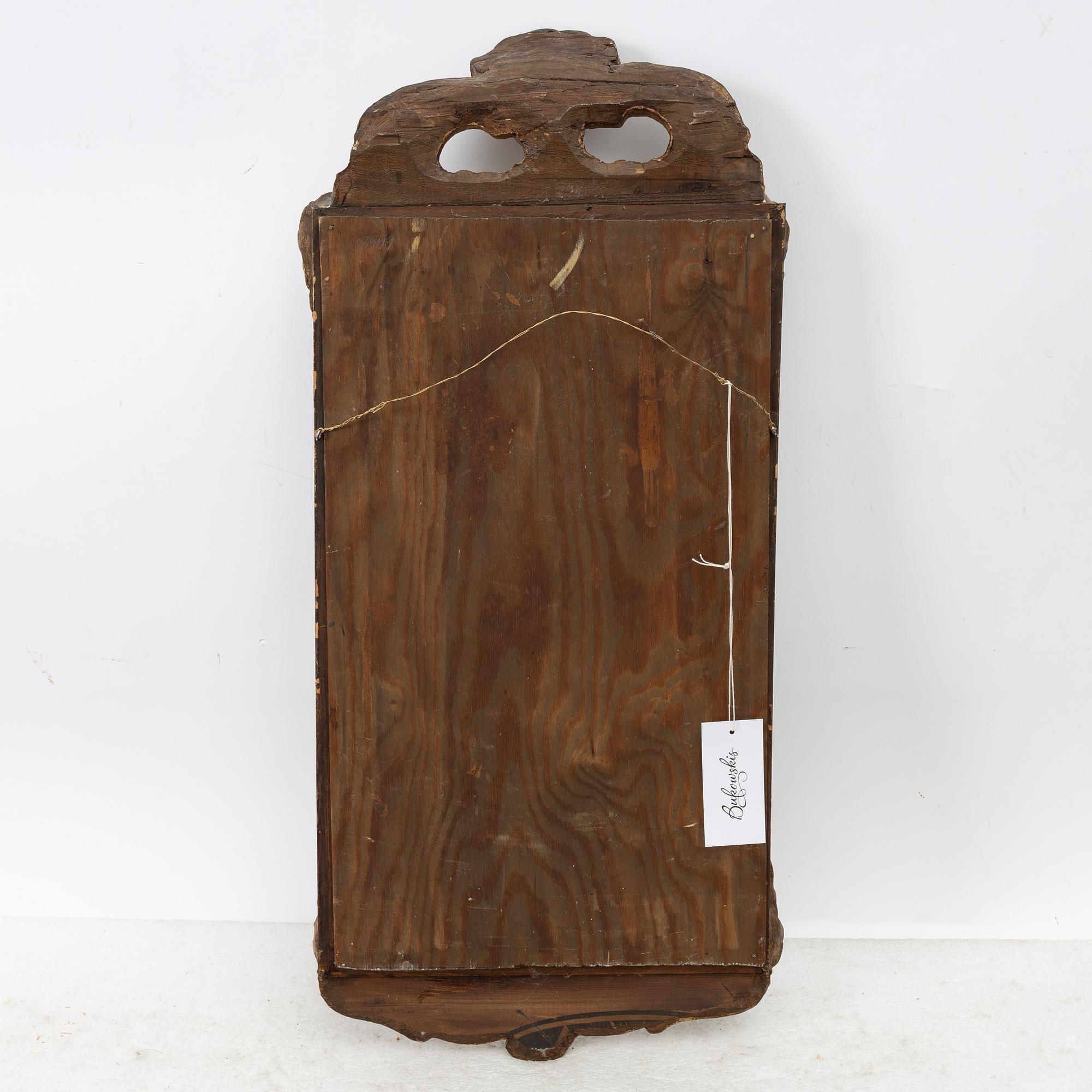 Spegel, rokokostil, 1800-tal.