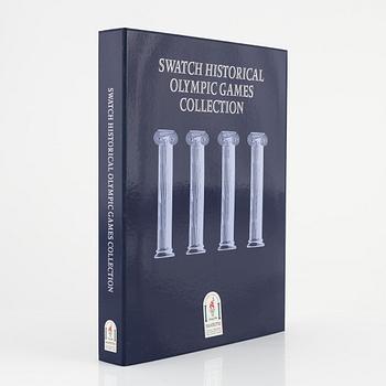 Swatch historical Olympic games collection.