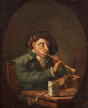 1038. Pehr Hilleström, A flute Player.