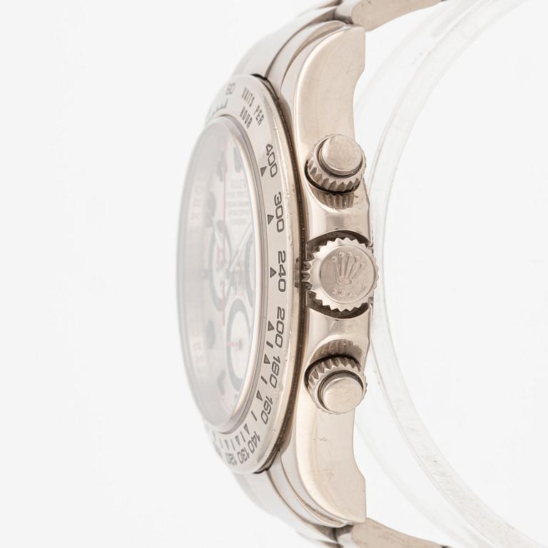 Rolex, Cosmograph, Daytona, "White Arabic Panda Dial", chronograph, ca 2007.