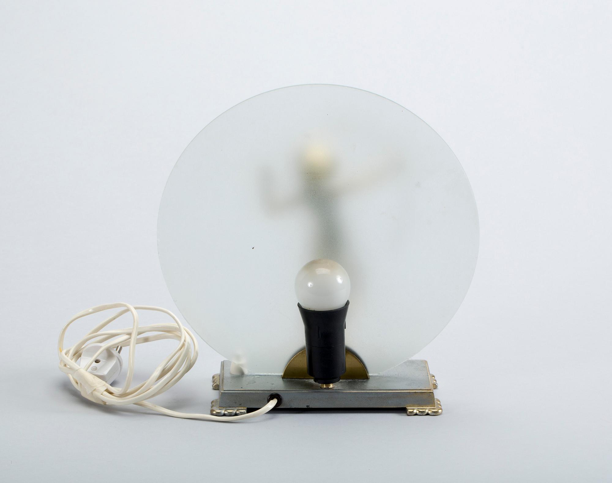 BORDSLAMPA, art deco, 1900-talets första hälft.