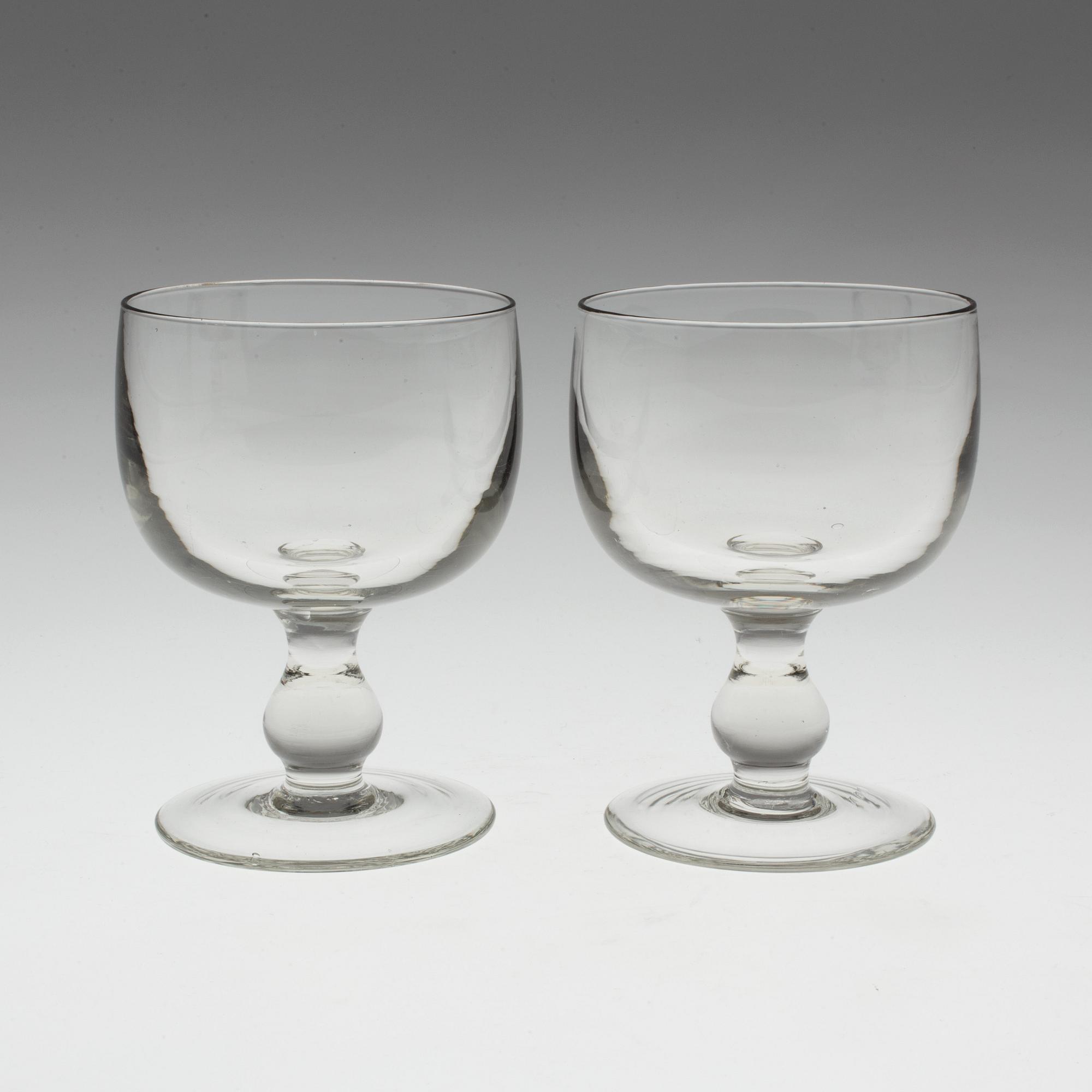 ERIK HÖGLUND, glas, 12 st Boda, 1960-tal.