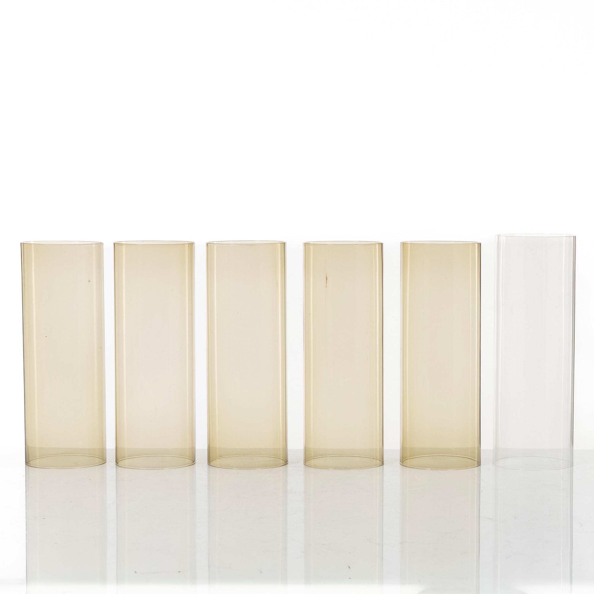 Hans-Agne Jakobsson, vägglampetter, ett par, "Sonata", modell "V169-3", Hans Agne Jakobsson AB, Markaryd, 1960-70-tal.