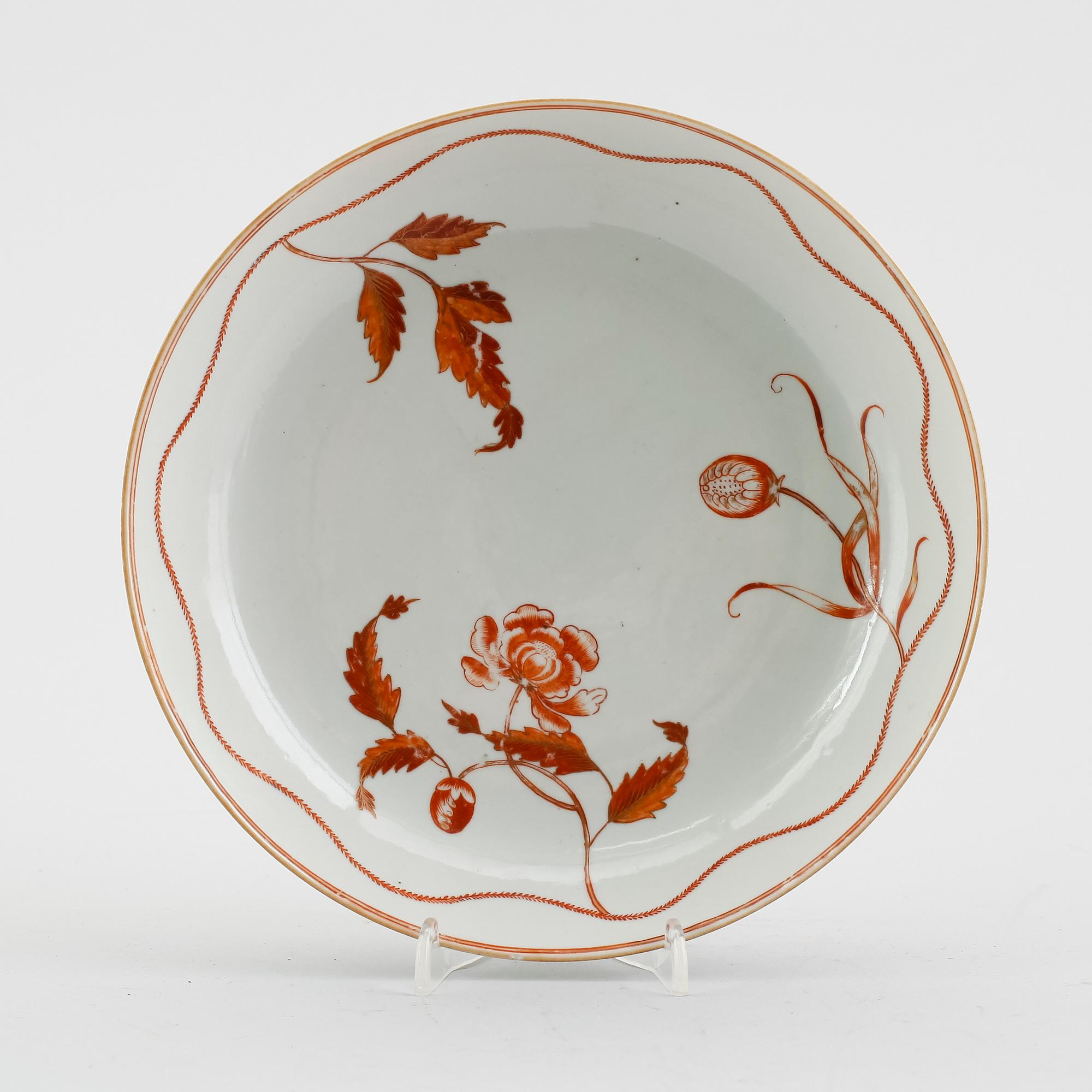 SKÅLFAT, porslin, Kina, Qianlong (1736-1795).