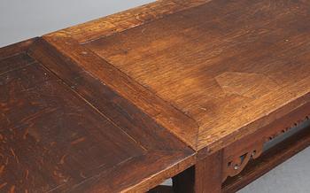 BIBLIOTEKSBORD, barockstil, 1800-tal.