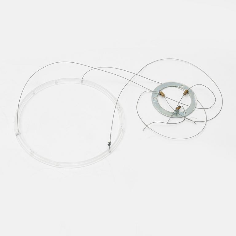 Philippe Starck, a 'Romeo Moon' glass ceiling light, Flos, Italy.