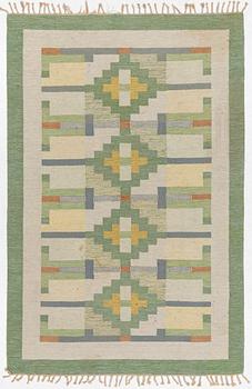Karin Jönsson a carpet c 310 x 203 cm signed JK.