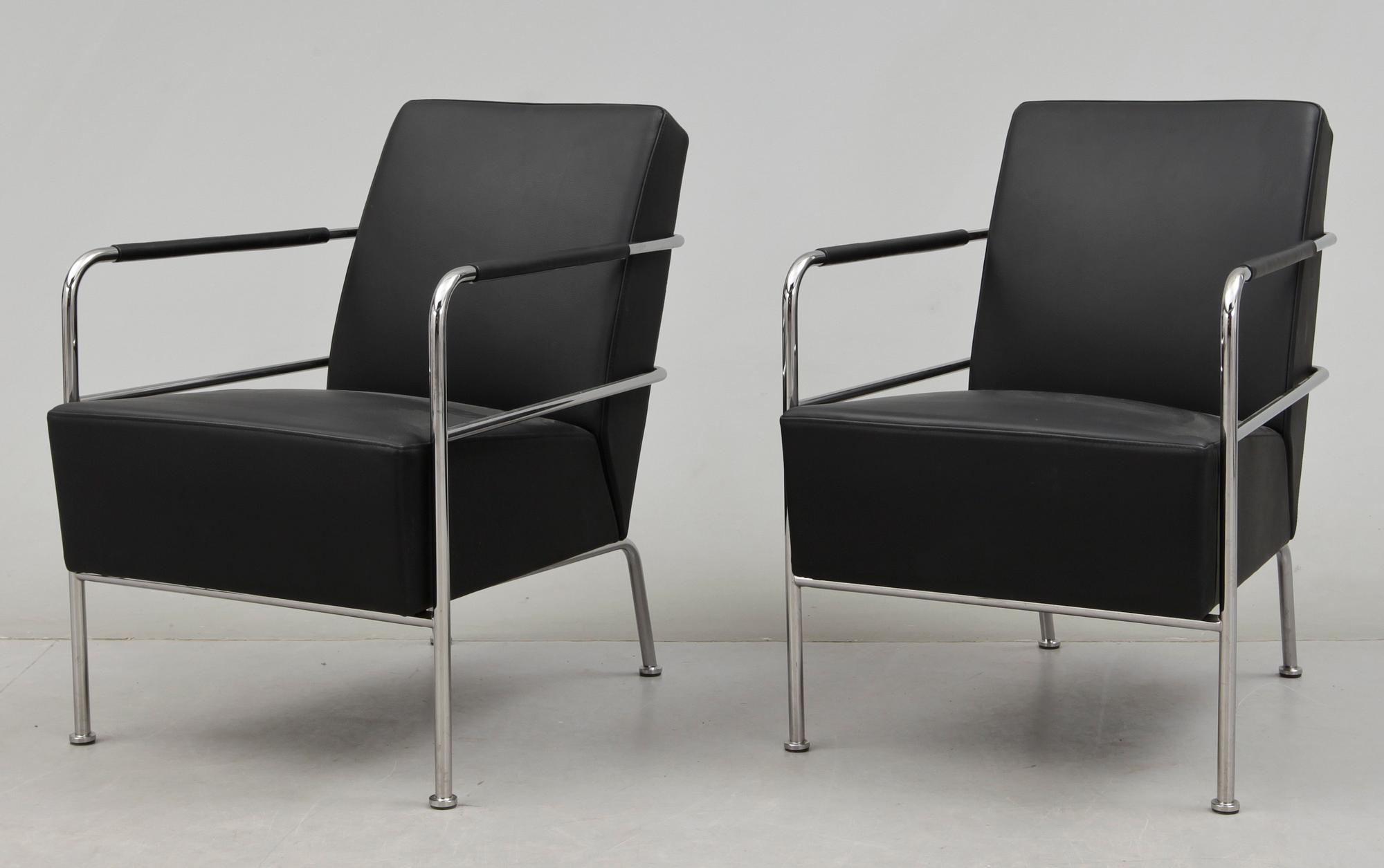 FÅTÖLJER, ett par, "Cinema", Gunilla Allard.