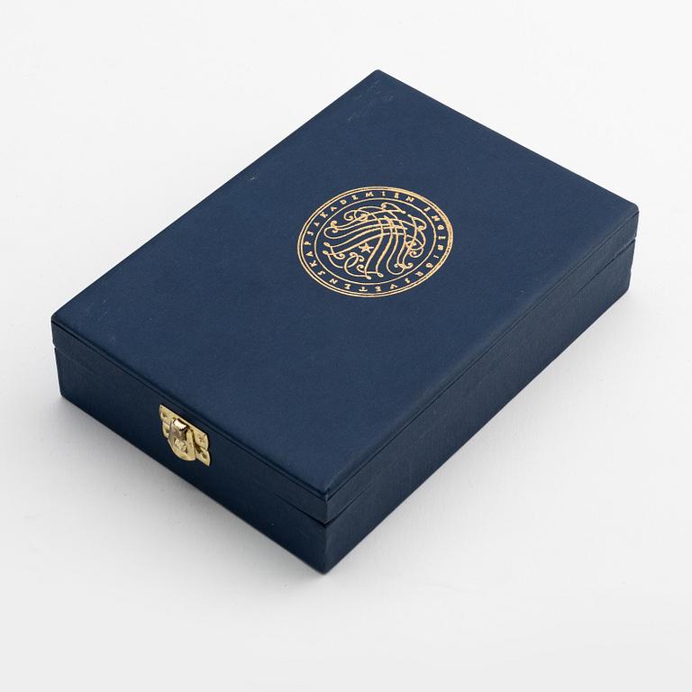 The Royal Swedish Academy of Engineering, gold medal. Awarded to Professor Bengt Kasemo in 2007.