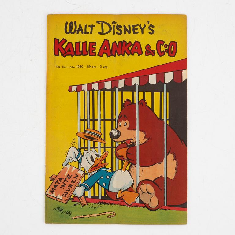 Comic book, "Kalle Anka & Co" No. 11, 1950.