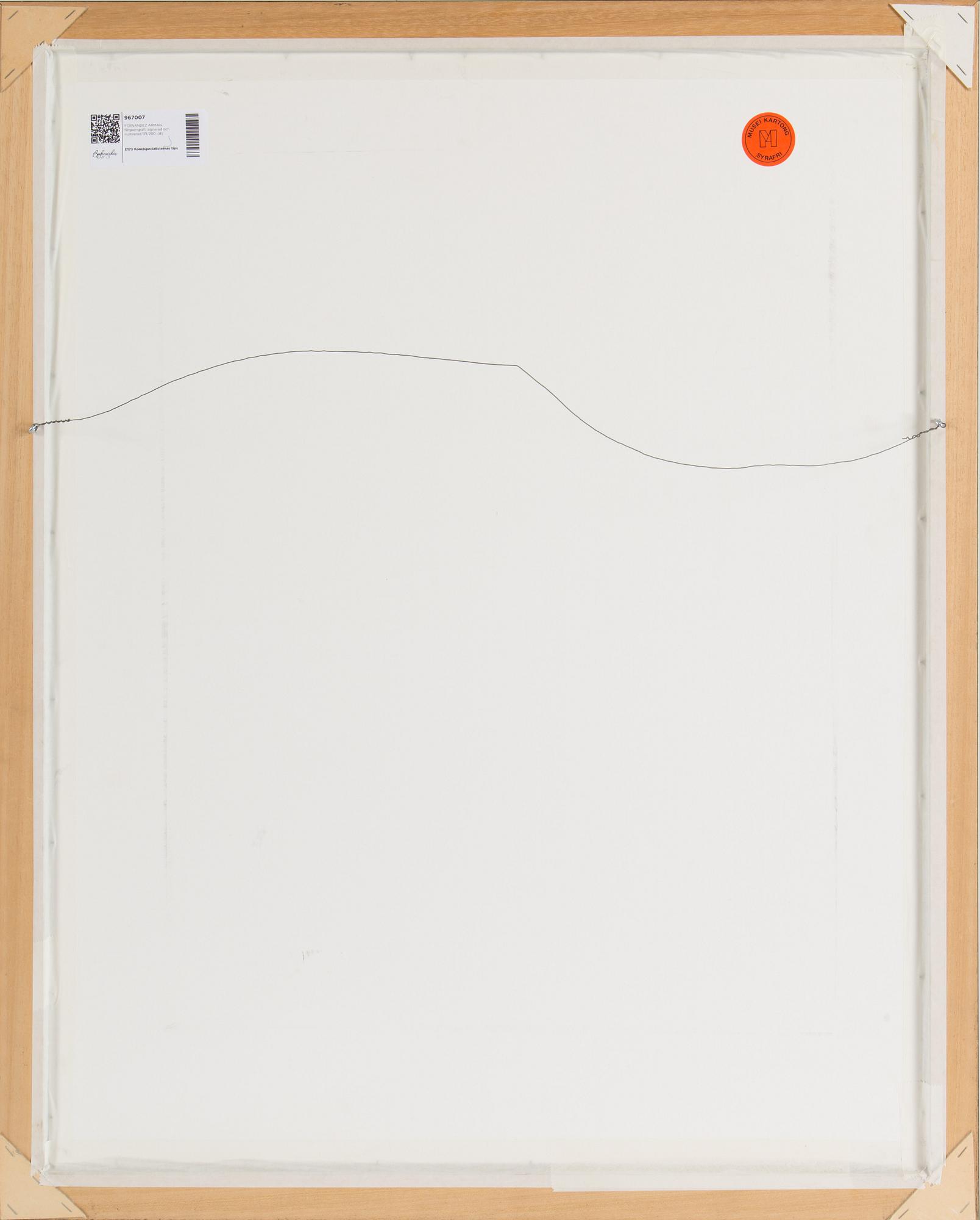 FERNANDEZ ARMAN, färgserigrafi, signerad och numrerad 171/200.