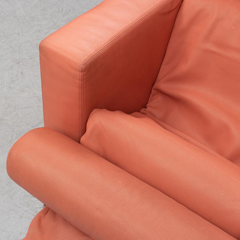 Gaetano Pesce, a leather sofa, Meritalia, Italy.