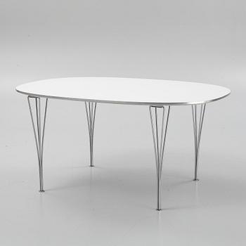 Bruno Mathsson & Piet Hein, bord, "Superellips", 1900-talets slut.