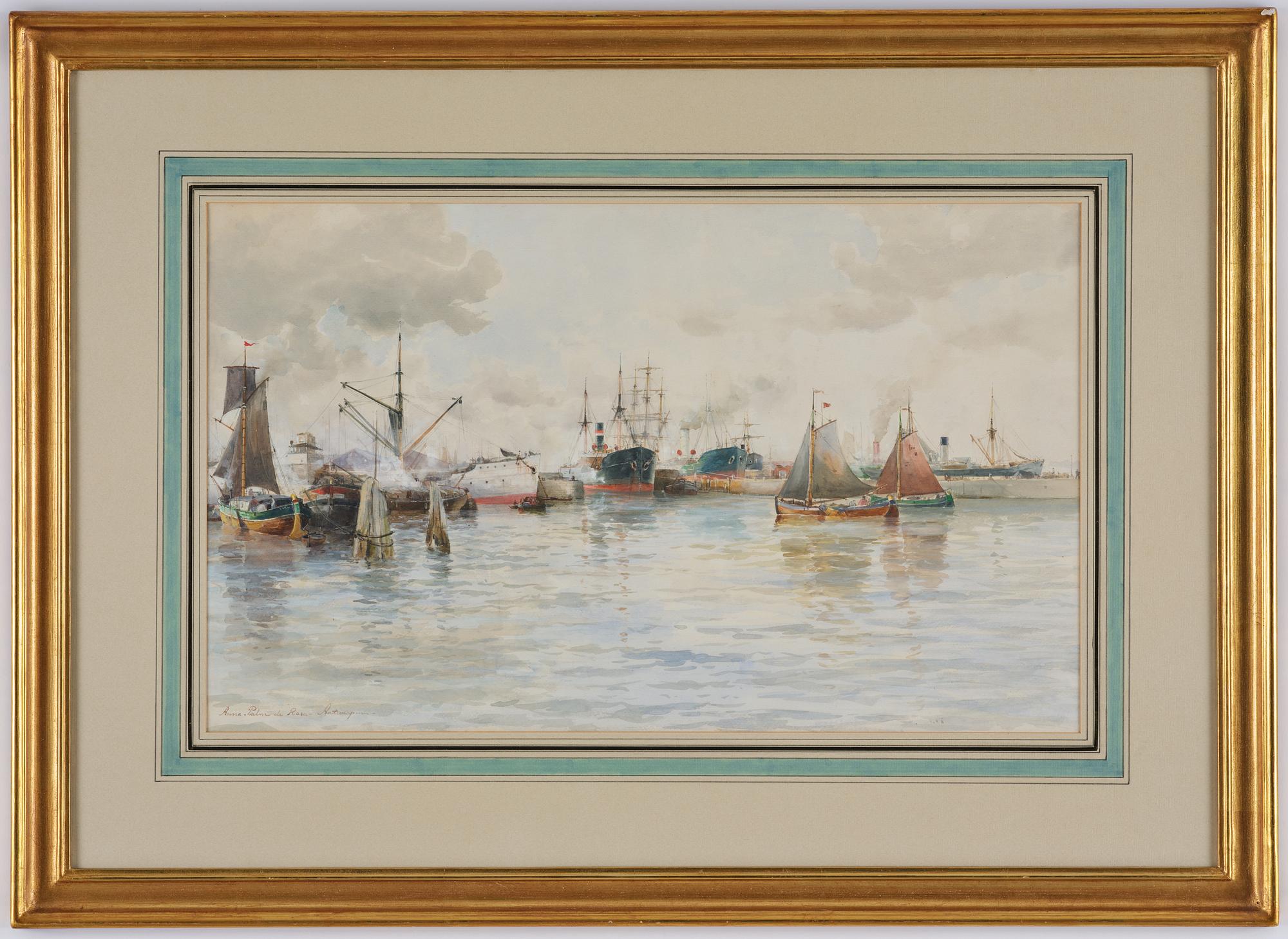 Anna Palm de Rosa, Port of Antwerp.