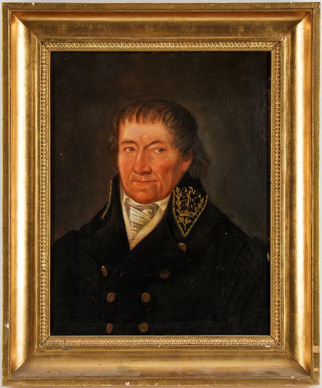 Axel Johan Fägerplan, tillskriven, olja på duk/pannå.