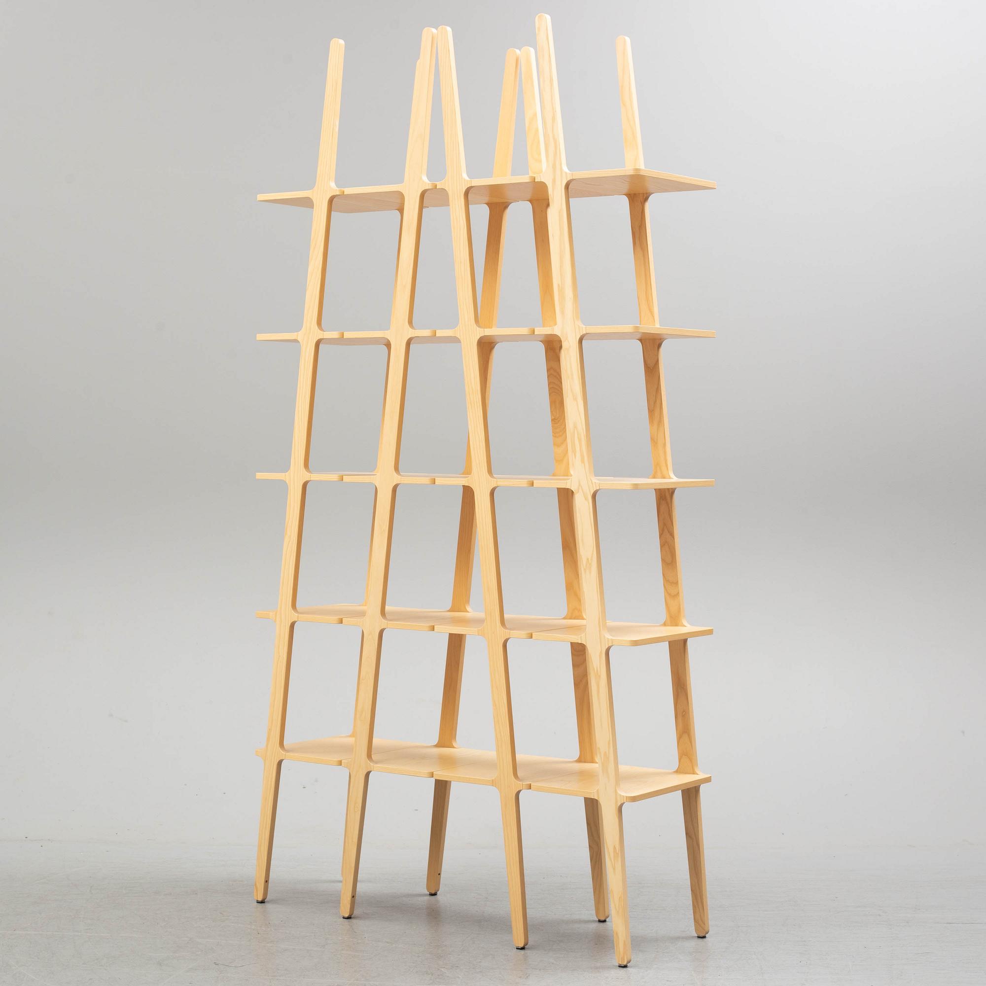 MICHAEL BIHAIN, bokhyllor 4 st, "Libri", Swedese.