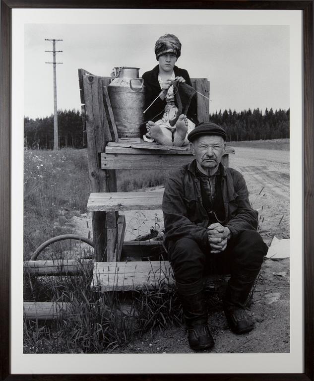 ISMO HÖLTTÖ, fotografi, pigment print, signerad a tergo.