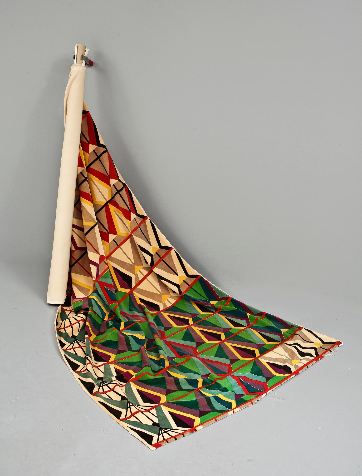 TEXTIL, Stellan Mörner, 315x125, omkring 1900-talets mitt.