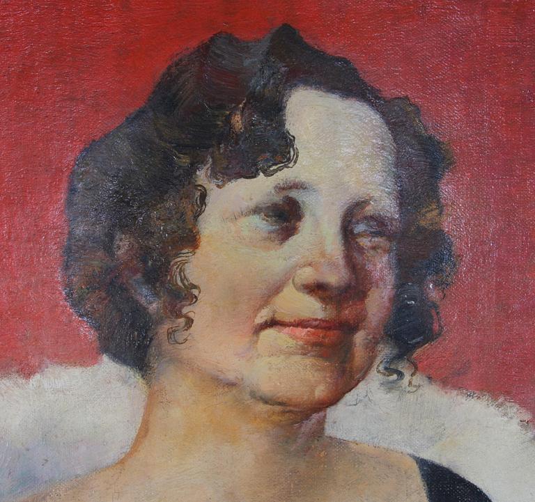 HOFLUND, IVAN. Olja på duk, sign o dat 1937.