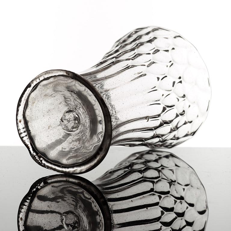 BÄGARE, glas. Troligen 1600-tal.