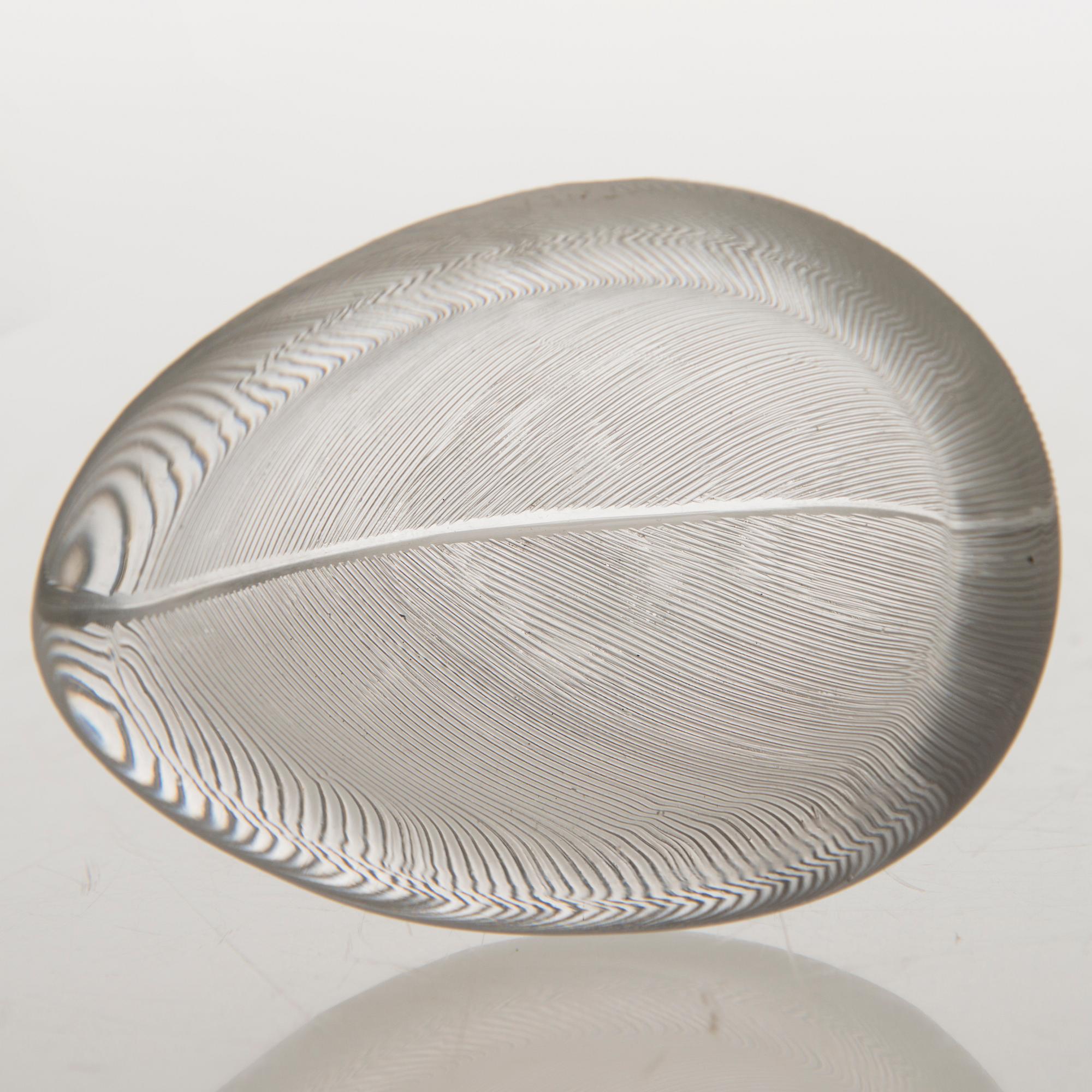 TAPIO WIRKKALA, BOWL, 'Leaf', signed Tapio Wirkkala Iittala.