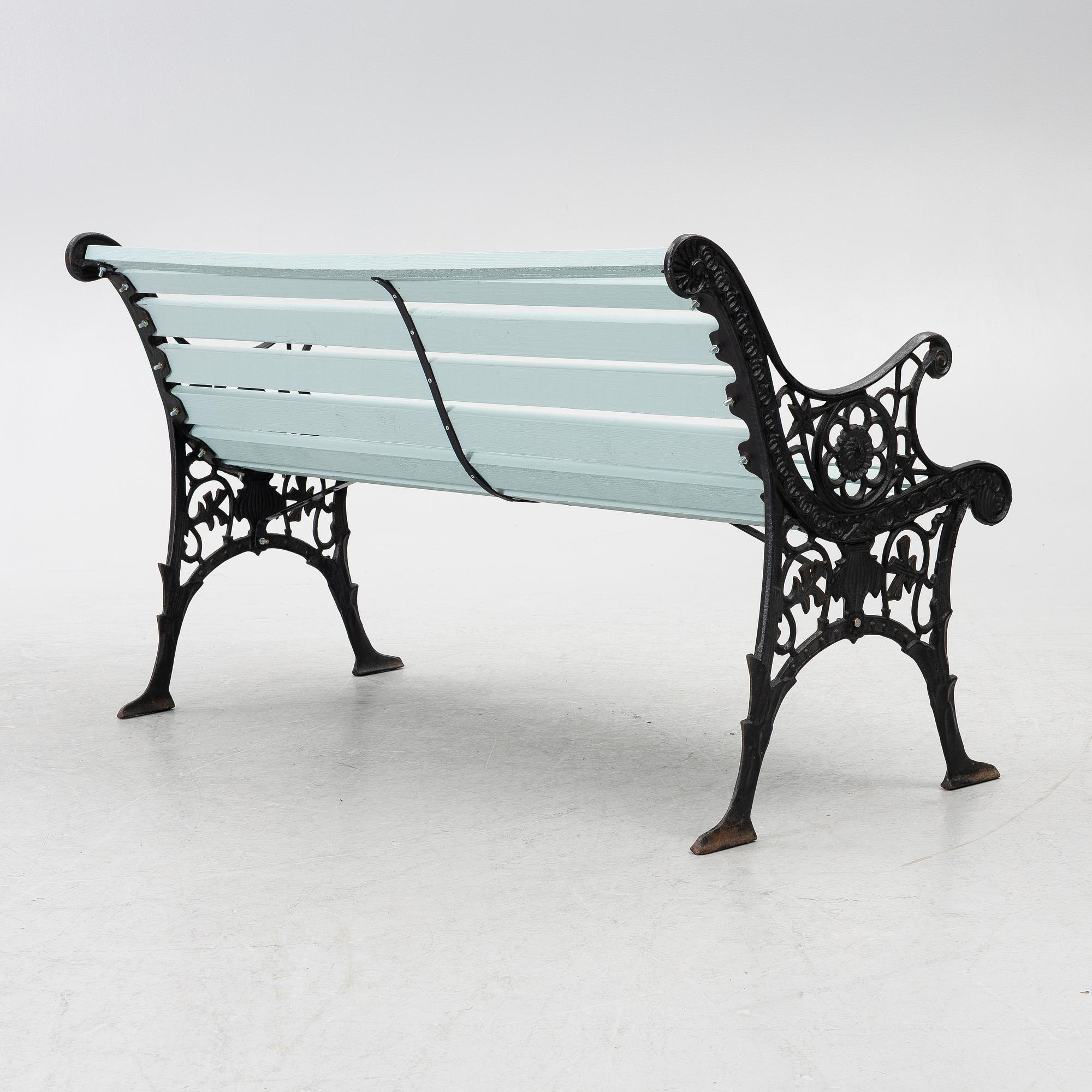 Trädgårdssoffa, 1900-talets andra hälft.