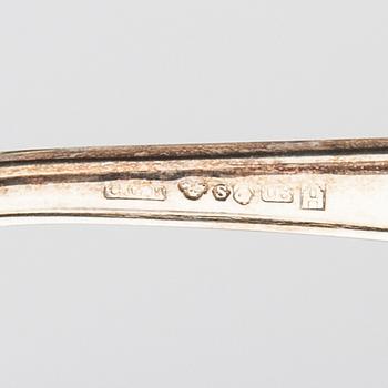 CG Hallberg bestick  48 dlr silver Malmö 1946.