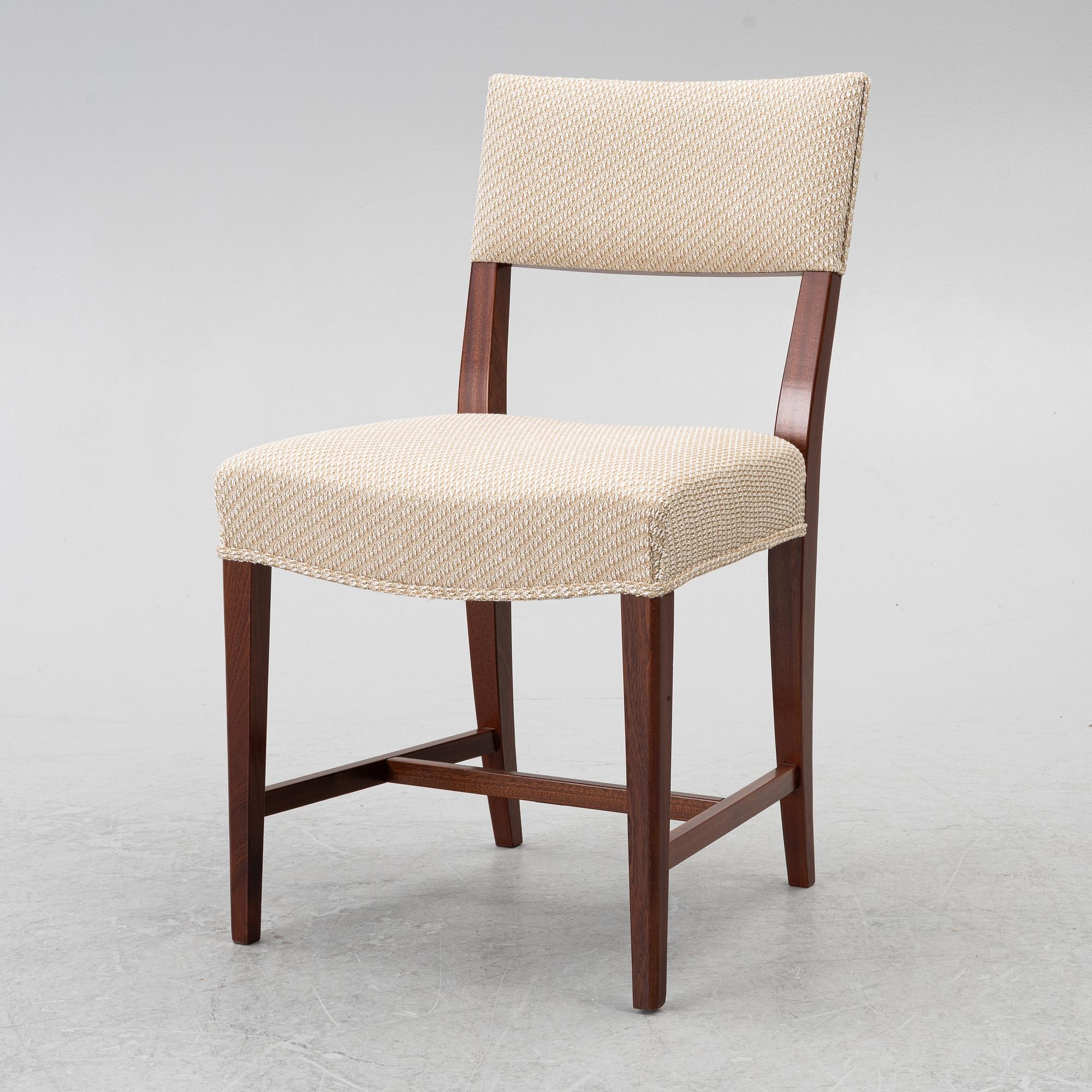 Josef Frank, a chair model 695, Svenskt Tenn, dated 2025.