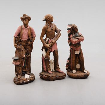 SKULPTURER, 3 st, 1900-talets andra hälft.
