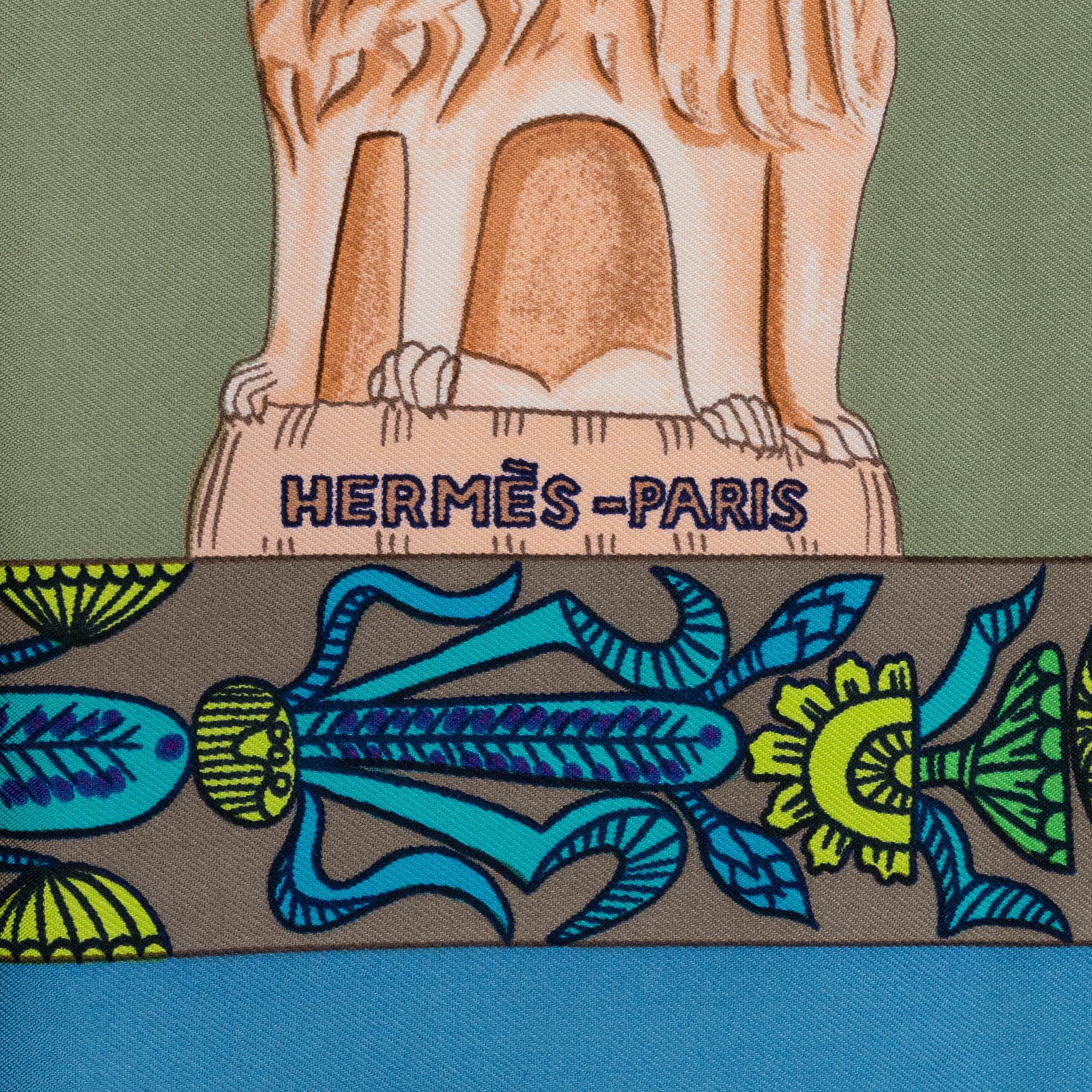 Hermès, scarf, "Torana".