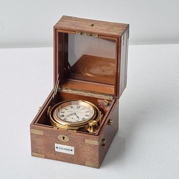 69. VACHERON & CONSTANTIN, Genève, Two-Day Marine Chronometer, 132 x 128 x 132 mm,