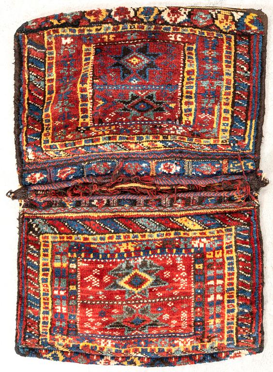 Saddle bag  Bakthiari Khojrin old 97x63 cm.