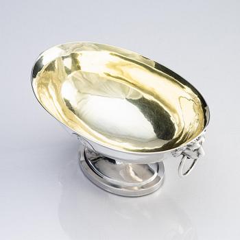 Simson Ryberg, uppsatsskål, silver, Stockholm 1796. Sengustaviansk.