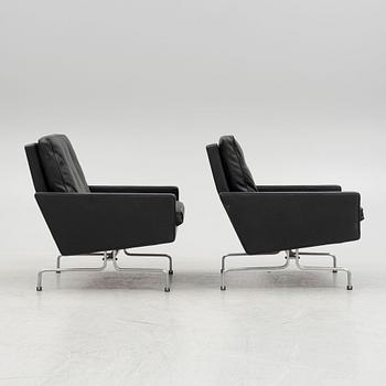 Poul Kjaerholm, armchairs, a pair, "PK 31", Fritz Hansen, Denmark, 2016.