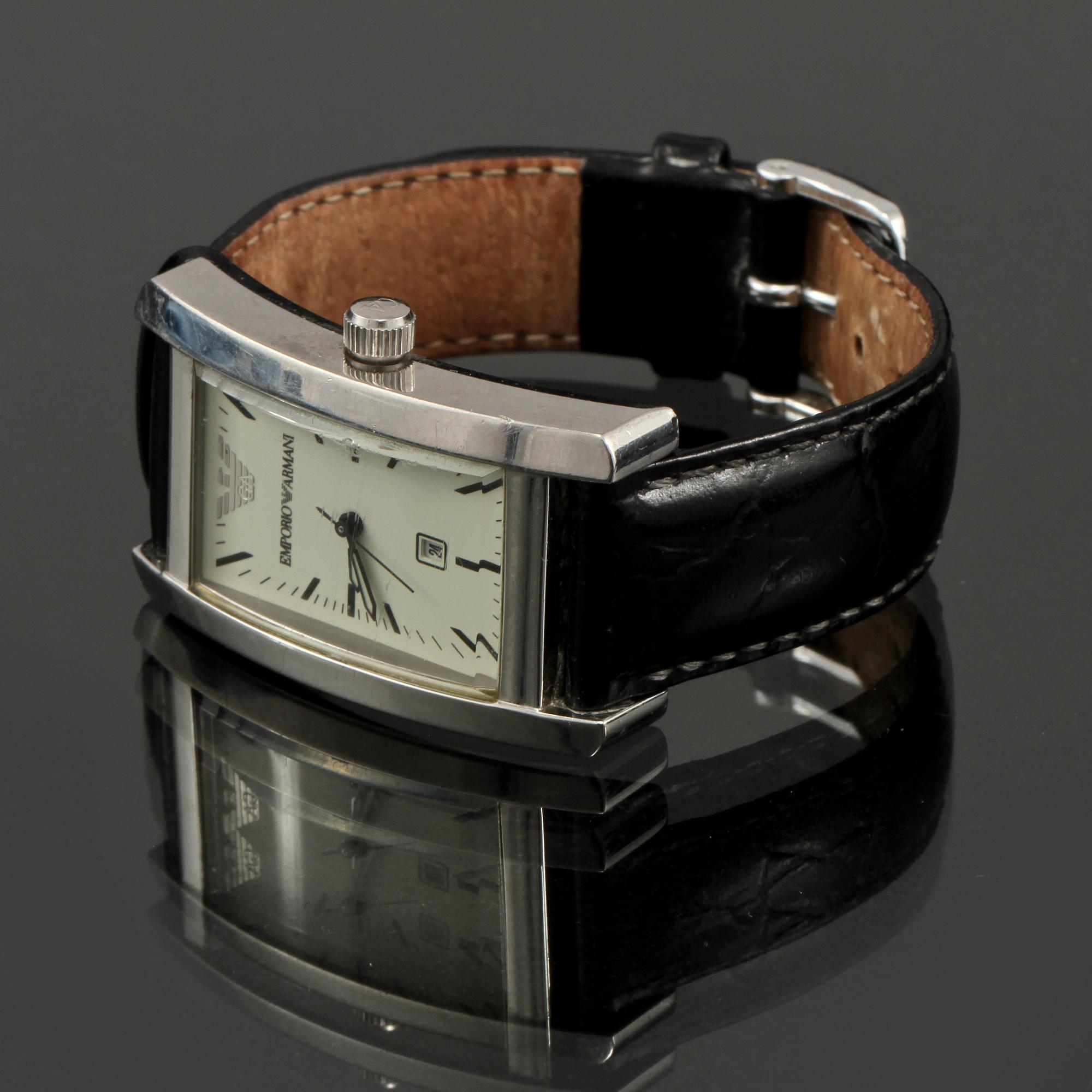 ARMBANDSUR, stål, Emporio Armani, 2000-tal.