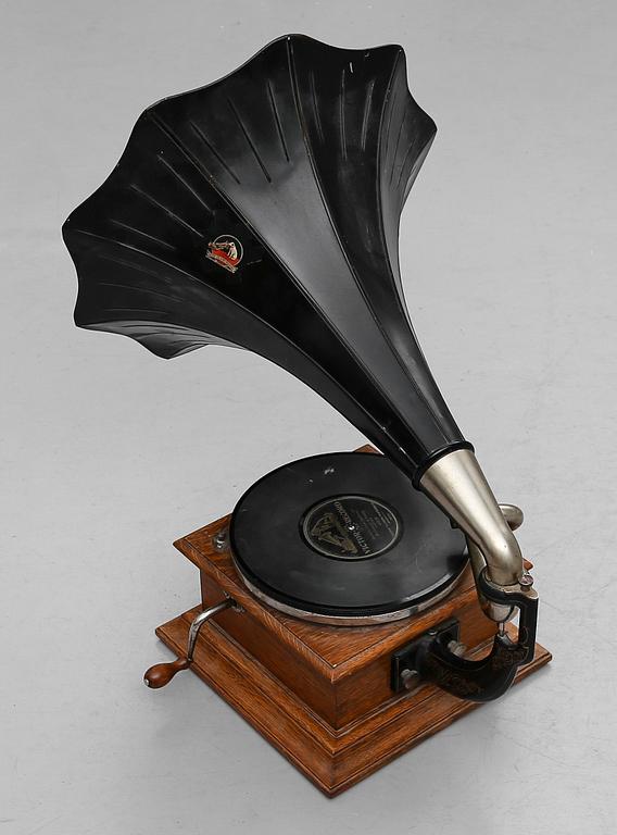 TRATTGRAMMOFON, Victor Talking Machine Co, 1900-talets första hälft.