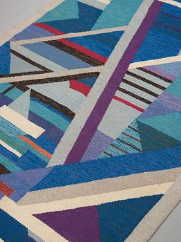 Agda Österberg, A CARPET, a flat weave, ca 230 x 156 cm, signed AGDA ÖSTERBERG, Sweden around 1960.