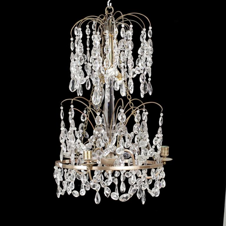 LJUSKRONA, sengustaviansk omkr år 1800. Höjd: ca 60 cm.