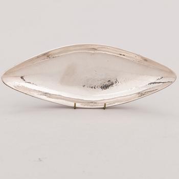 A Finnish silver bowl, mark of Unto Erälampi, Riihimäki 1956.